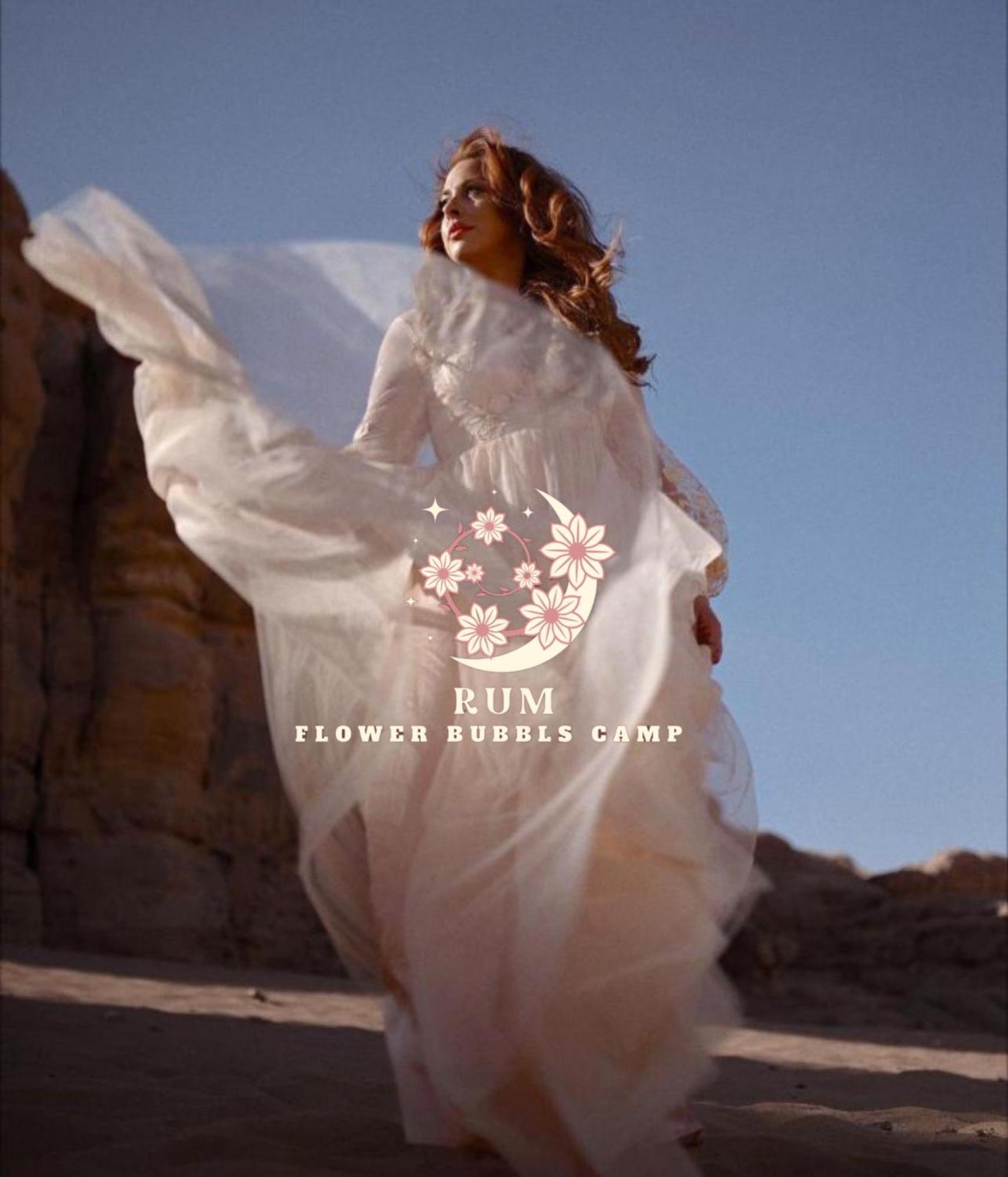 Rum Flower Bubbles Luxury Camp Wadi Rum Exterior photo